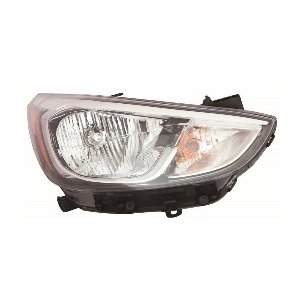 For Hyundai Accent SEDAN/HATCHBACK 2015 16 2017 Headlight Assembly Halo Type Right CAPA 92102-1R710 HY2503192C