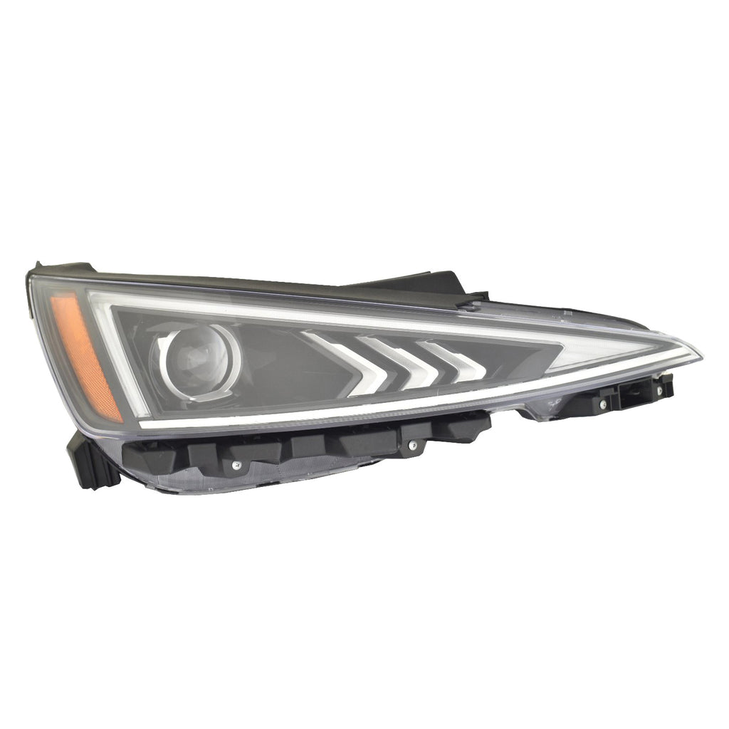 For Hyundai Elantra Sedan 2019 2020 Headlight HALO w/ LED DRL KR/ US Built Passenger Side CAPA Certified 92102-F2640 HY2503240C