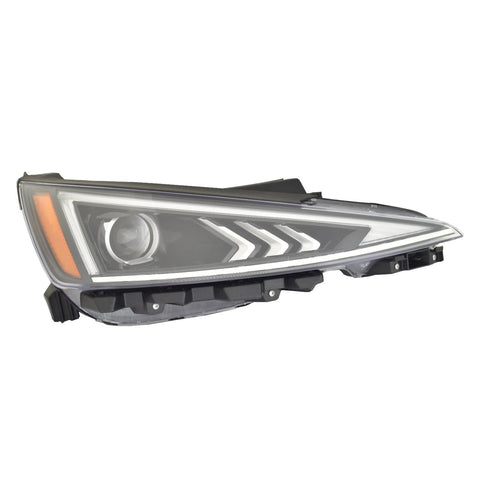 For Hyundai Elantra 2019 2020 Headlight Assembly Halogen W/LED DRL KOREA/US Built Right 92102-F2640 HY2503240