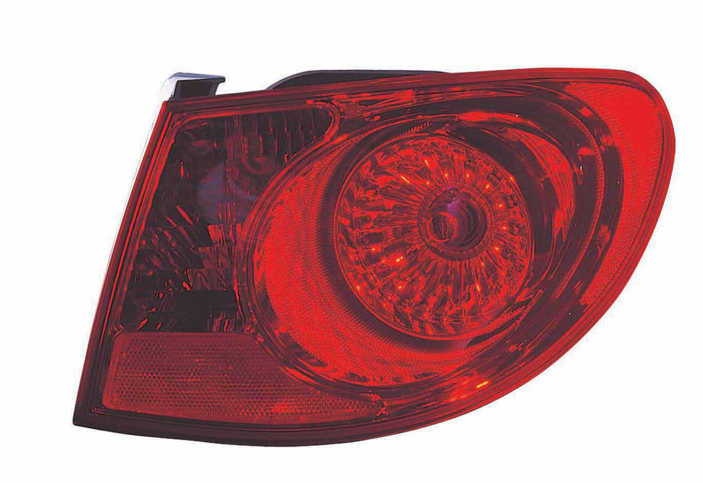 For Hyundai Elantra 2007 08 09 2010 Tail Light Outer Passenger Side CAPA Certified 92402-2H050 HY2805108C