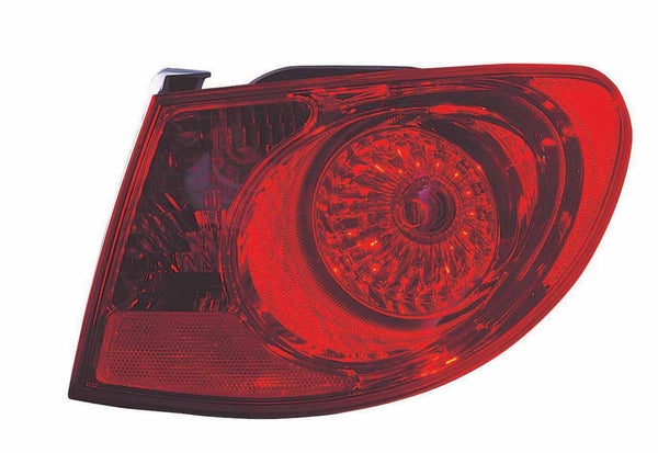 For Hyundai Elantra 2007 08 09 2010 Tail Light Outer Passenger Side CAPA Certified 92402-2H050 HY2805108C