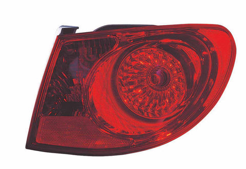 For Hyundai Elantra 2007 08 09 2010 Tail Light Outer Passenger Side CAPA Certified 92402-2H050 HY2805108C