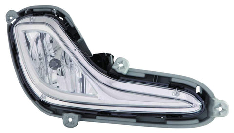 For Hyundai Accent Sedan/ HB 2012 13 14 15 16 2017 Fog Light Passenger Side 92202-1R000 HY2593139