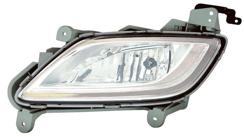 For Hyundai Veloster 2012 13 14 15 16 2017 Fog Light w/o Turbo Driver Side CAPA Certified 92201-2V000 HY2592152C