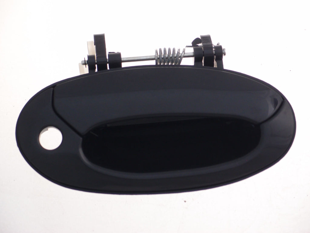 For Hyundai Elantra 3/ 2/ 1998 99 2000 Outside Door Handle Front Passenger Side (Small Key Hole/ Half) (Black Smooth) 8266029002 HY1311107