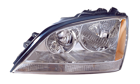 For Kia Sorento 2005 2006 Headlight w/o Sport Pkg Chrome Driver Side 92101 3E041 KI2502121