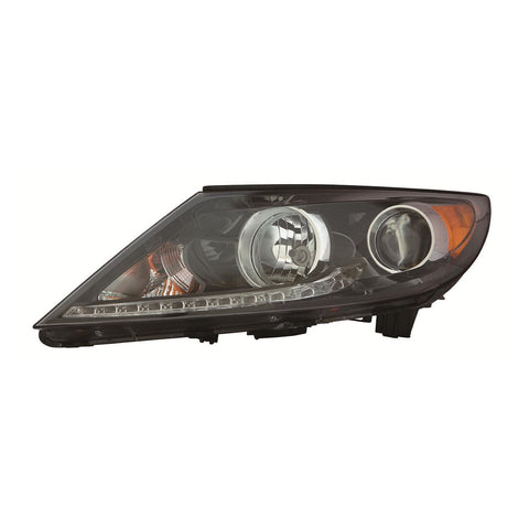 For Kia Sportage 2013 14 15 2016 Headlight LED w/o LED ACCENT LIGHT Driver Side CAPA Certified 92101 3W720 KI2502184C
