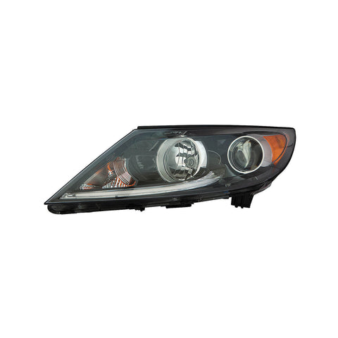 For Kia Sportage 2013 14 15 2016 Headlight LED w/ LED ACCENT LIGHT Driver Side CAPA Certified 92101 3W710 KI2502177C