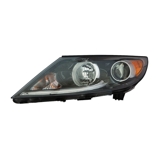 For Kia Sportage 2013 14 15 2016 Headlight w/ LED ACCENT LIGHT Driver Side 92101 3W710 KI2502177