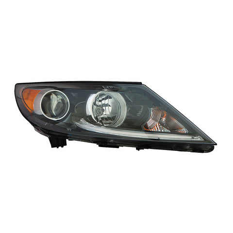 For Kia Sportage 2013 14 15 2016 Headlight w/ LED ACCENT LIGHT Passenger Side 92102 3W710 KI2503177