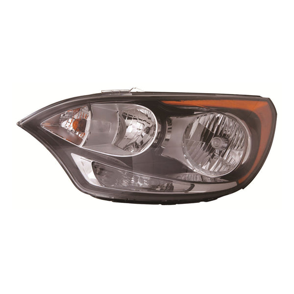 For Kia Rio 5D 2012 13 14 15 16 2017 Headlight Halogen w/o LED Position Lamp Driver Side CAPA Certified 92101 1W340 KI2502154C