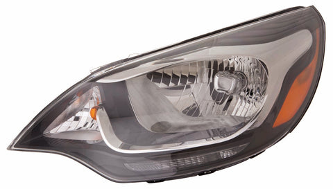 For Kia Rio Sedan 2012 13 14 15 16 2017 Headlight EX/ LX w/o LED Position Lamp Driver Side CAPA Certified 92101-1W100 KI2502159C