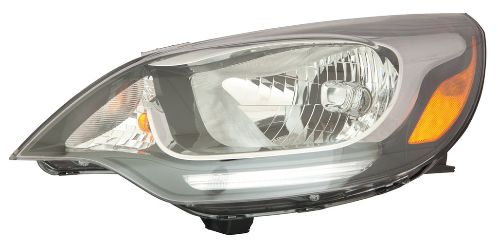 For Kia Rio Sedan 2012 13 14 15 16 2017 Headlight SX w/ LED Position Lamp Driver Side 92101 1W110 KI2502179