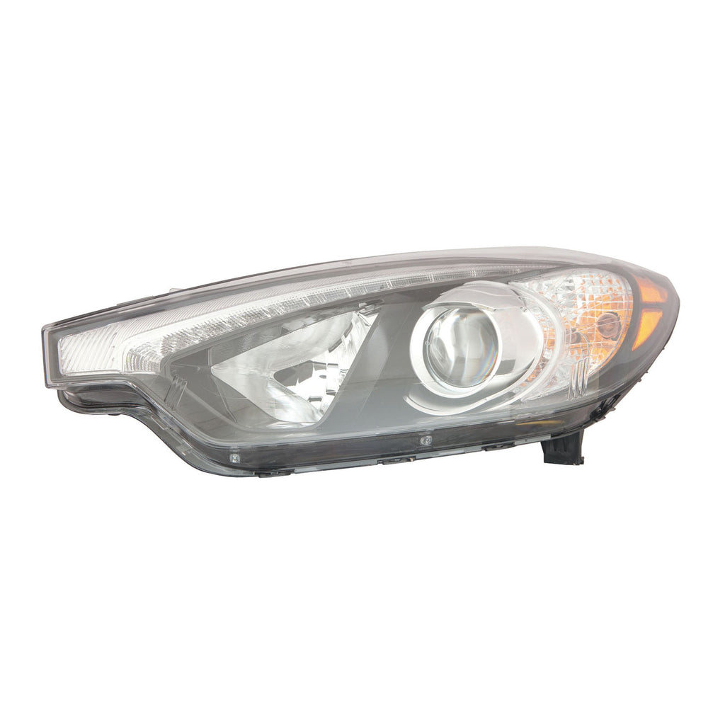 For Kia Forte 5/ Sedan/ Koup 2014 TO 10/ 17/ 2014 Headlight Halogen w/ LED Parking Light Driver Side 92101 A7210 KI2502171