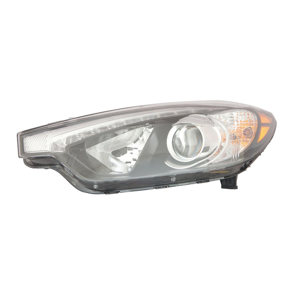 For Kia Forte 5/ Sedan/ Koup 2014 TO 10/ 17/ 2014 Headlight Halogen w/ LED Parking Light Driver Side 92101 A7210 KI2502171