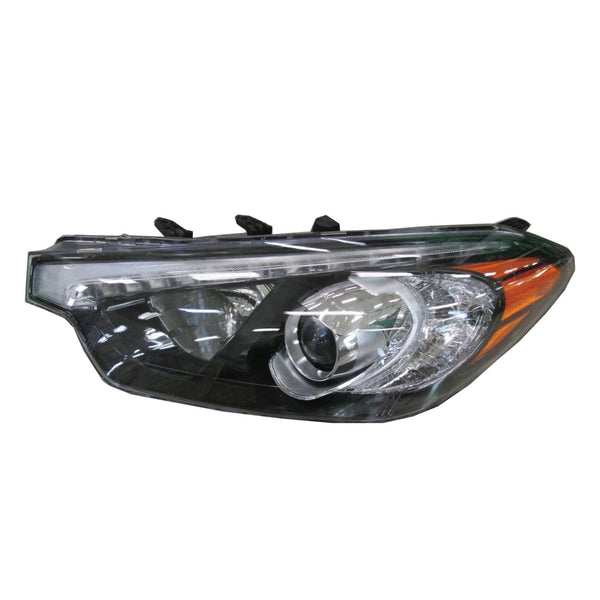 For Kia Forte Sedan/ 5/ Koup From 10/ 17/ 2014 15 2016 Headlight Halogen w/ LED Parking Light Driver Side 92101 A7211 KI2502194