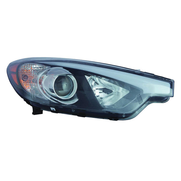 For Kia Forte 5/ Sedan 2014 15 2016 Headlight Halogen w/o LED Position Lamp Passenger Side CAPA Certified 92102-A7200 KI2503170C