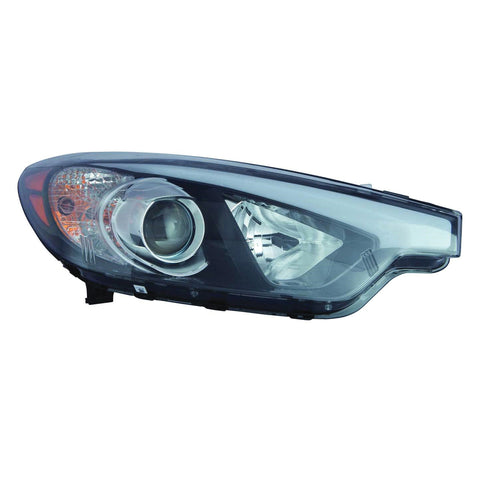For Kia Forte 5/ Sedan 2014 15 2016 Headlight Halogen w/o LED Position Lamp Passenger Side CAPA Certified 92102-A7200 KI2503170C