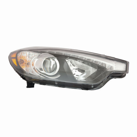 For Kia Forte 5/ Sedan/ Koup 2014 TO 10/ 17/ 2014 Headlight Halogen w/ LED Parking Light Passenger Side 92102 A7210 KI2503171