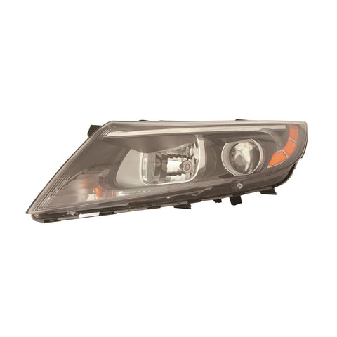 For Kia Optima Hybrid 2014 15 2016 Headlight Halogen w/o LED Position Lamp Driver Side CAPA Certified 921014U600 KI2502189C