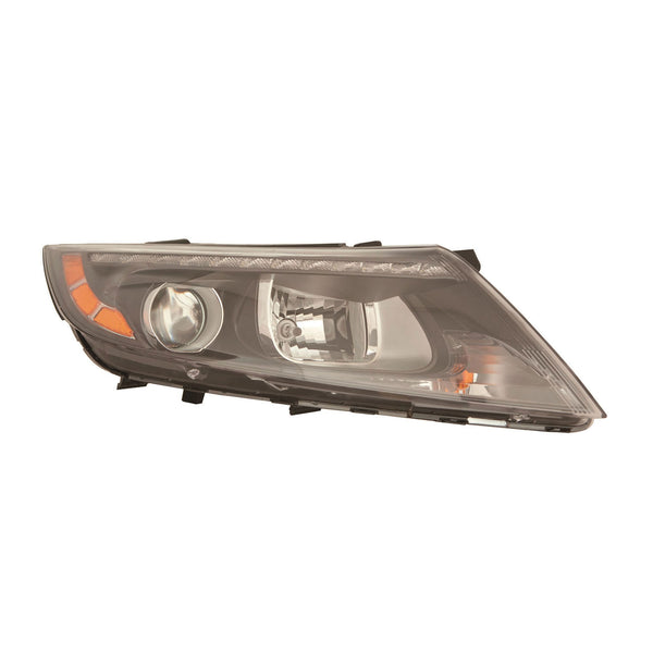 For Kia Optima Hybrid 2014 15 2016 Headlight Halogen w/ LED Position Lamp Passenger Side CAPA Certified 92102 4U620 KI2503188C