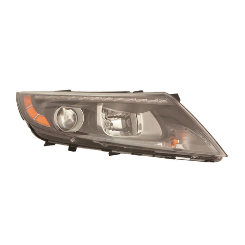 For Kia Optima Hybrid 2014 15 2016 Headlight Halogen w/ LED Position Lamp Passenger Side CAPA Certified 92102 4U620 KI2503188C