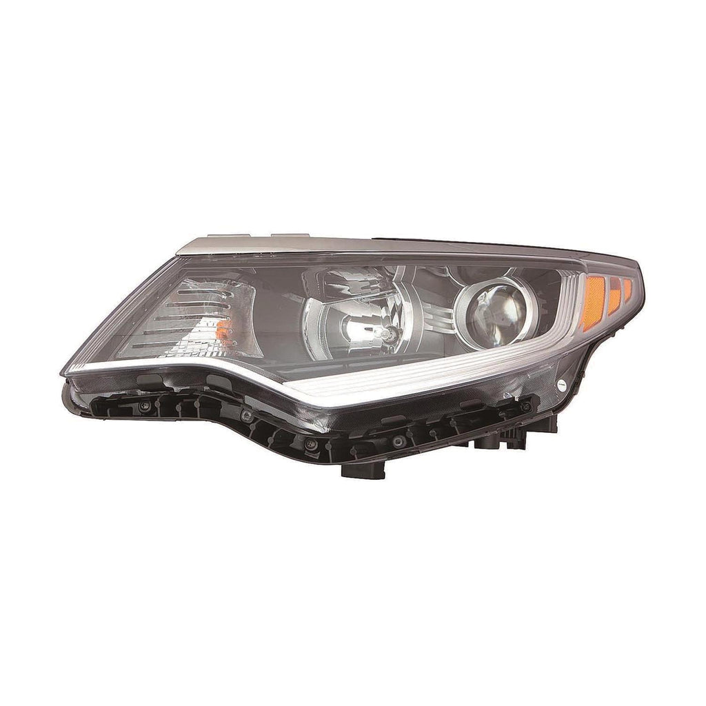 For Kia Optima 2016 17 2018 Headlight Halogen w/o DRL USA Built Driver Side CAPA Certified 92101 D5000 KI2502196C