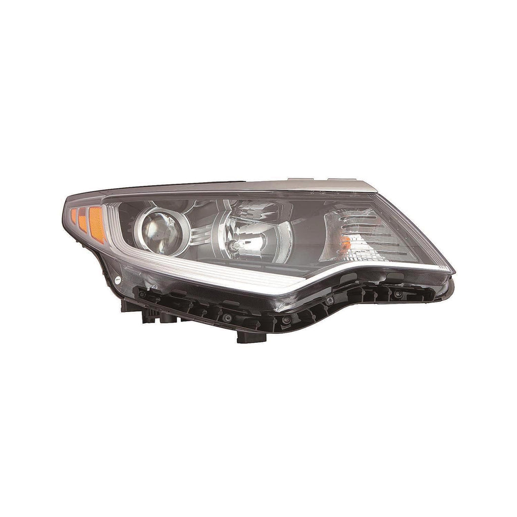 For Kia Optima 2016 17 2018 Headlight Halogen w/o DRL USA Built Passenger Side CAPA Certified 92102 D5000 KI2503196C