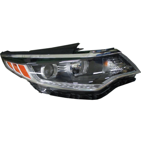For Kia Optima 2018 Headlight Halogen w/ DRL US Built Passenger Side CAPA Certified 92102 D5040 KI2503225C