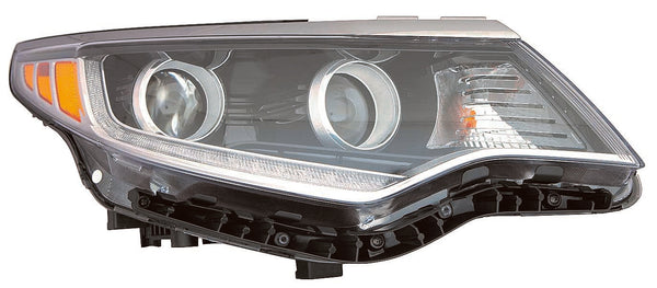 For Kia Optima 2016 2017 Headlight Halogen w/ DRL Passenger Side CAPA Certified 92102 D5080 KI2503197C