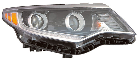 For Kia Optima 2016 2017 Headlight Halogen w/ DRL Passenger Side CAPA Certified 92102 D5080 KI2503197C