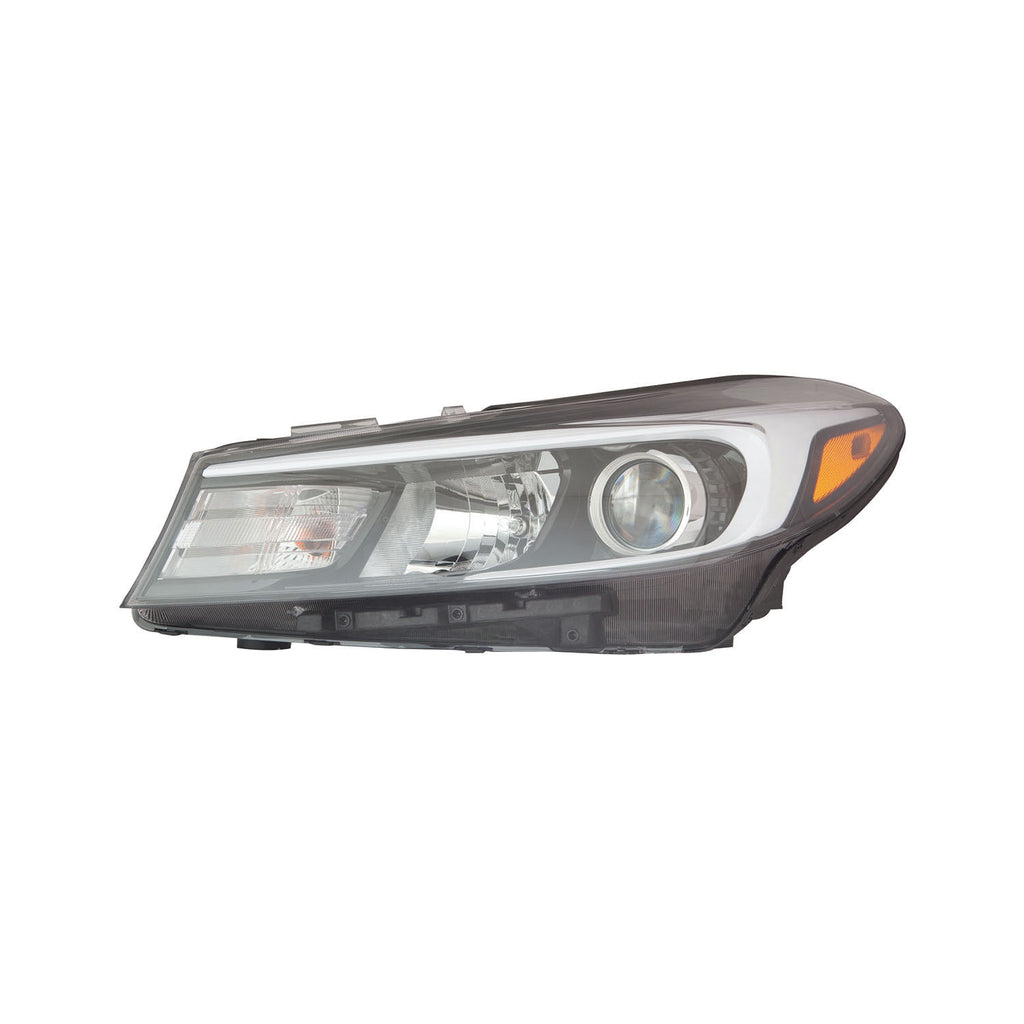 For Kia Forte 5/ Sedan 2017 2018 Headlight Halogen SX w/o LED Parking Light Driver Side CAPA Certified 92101 B0701/ 92101 B0700 KI2502201C