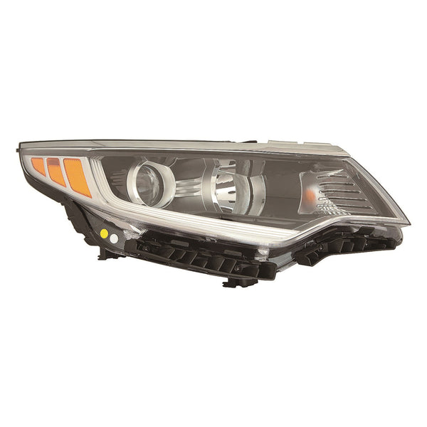 For Kia Optima 2016 17 2018 Headlight Halogen KR Built Passenger Side CAPA Certified 92102 D4140 KI2503222C