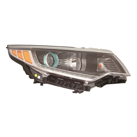 For Kia Optima Hybrid 2017 18 2019 Headlight Halogen w/ LED DRL Passenger Side CAPA Certified 92102 A8070 KI2503239C