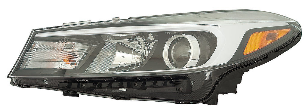 For Kia Forte5 2017 2018 Headlight Halogen w/o LED Position EX KR Built Driver Side 92101 A7700 KI2502205