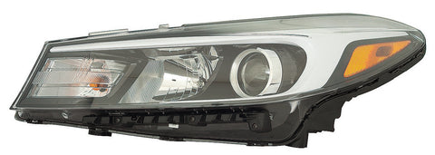 For Kia Forte5 2017 2018 Headlight Halogen w/o LED Position EX KR Built Driver Side 92101 A7700 KI2502205