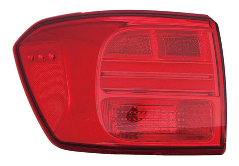 For Kia Sedona 2015 Tail Light Outer LED Driver Side CAPA Certified 92401 A9120 KI2804118C