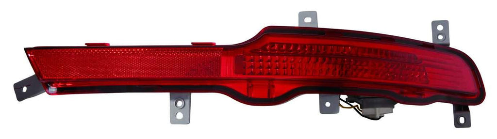 For Kia Sportage 2011 12 13 2014 Reflector BUMPER Passenger Side CAPA Certified 92406 3W210 KI1185103C
