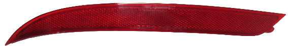 For Kia Rio Sedan 2016 2017 Rear Reflector Driver Side CAPA Certified 92405 1W500 KI1184116C
