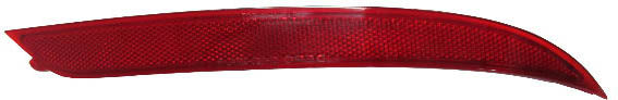 For Kia Rio Sedan 2016 2017 Rear Reflector Passenger Side CAPA Certified 92406 1W500 KI1185116C