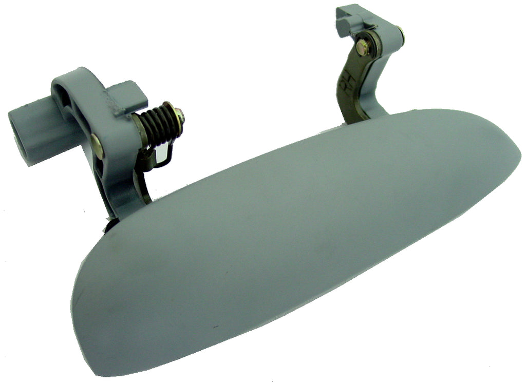 For Kia Rio Sedan 2001 2002 Outside Door Handle Rear Passenger Side (Black Smooth) 0K30C72410XX KI1521107