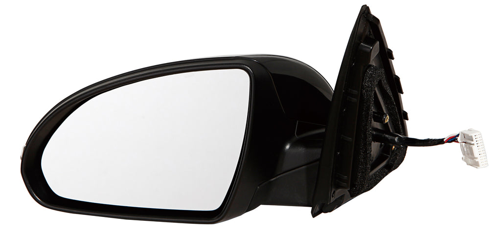 For Kia Optima 2016 17 2018 Manual Heated Mirror w/ SIGNAL w/o Blind Detect w/o MEM USA Built Driver Side (Paint-to-Match) 87610-D5010 KI1320220