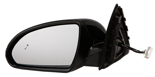 For Kia Optima 2016 17 2018 Manual Heated Mirror w/ SIGNAL w/ Blind Detect w/o MEM USA Built Driver Side (Paint-to-Match) 87610-D5150 KI1320221