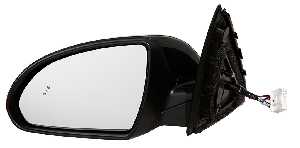 For Kia Optima 2016 17 2018 Power Heated Mirror w/ SIGNAL w/ Blind Detect w/ MEM w/o AROUND VIEW MONITOR Driver Side (Paint-to-Match) 87610-D5050 KI1320205