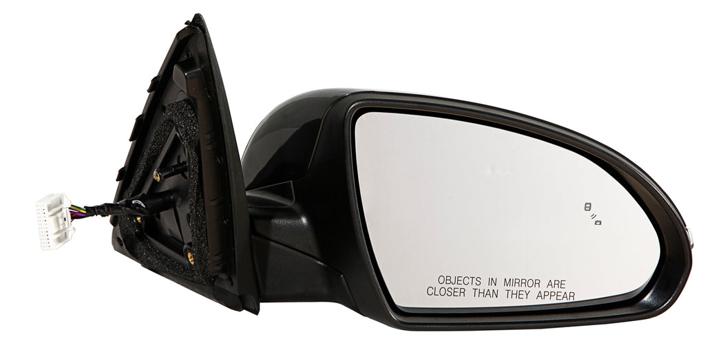 For Kia Optima 2016 17 2018 Manual Heated Mirror w/ SIGNAL w/ Blind Detect w/o MEM USA Built Passenger Side (Paint-to-Match) 87620-D5150 KI1321221