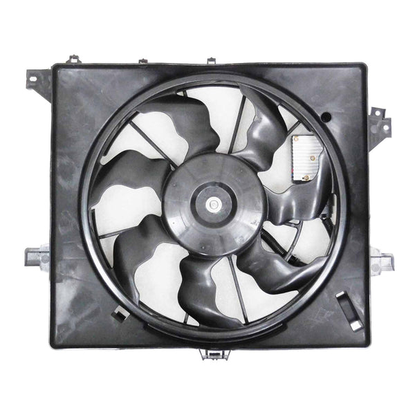 For Kia Forte5 1.6L Turbo Engine 2014 15 16 2017/ Forte Koup 1.6L Turbo Engine 14-1/ 22/ 2016 Radiator Fan Assembly 25380 A7000 KI3115150