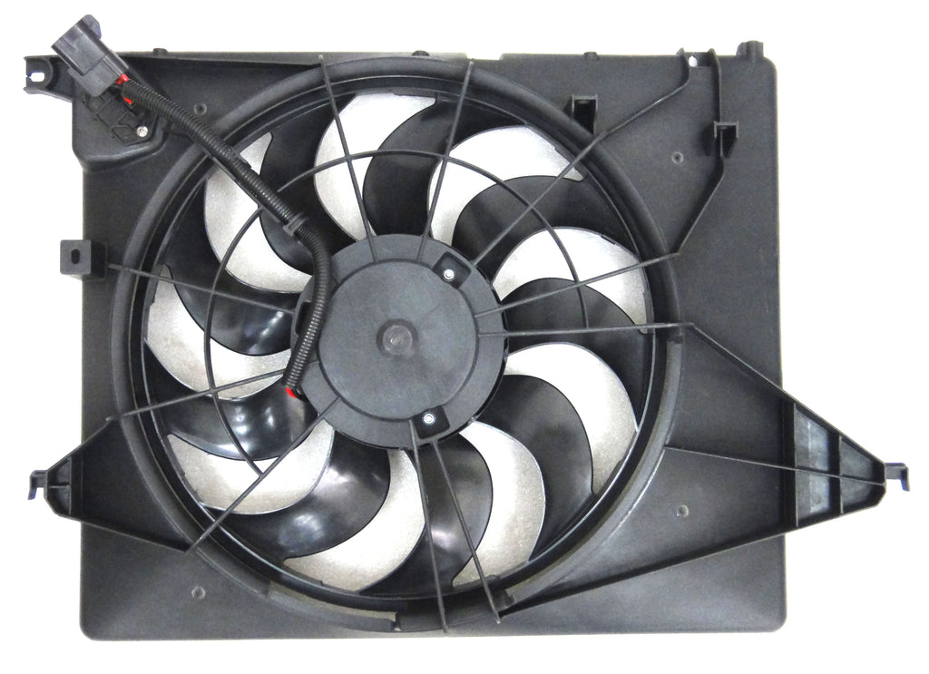 For Kia Sorento/ Hyundai Sonata FE 2.4/ 3.5L 2011 2012 Radiator A/C Fan Assembly 253801U200/ 253801U100 HY3115130