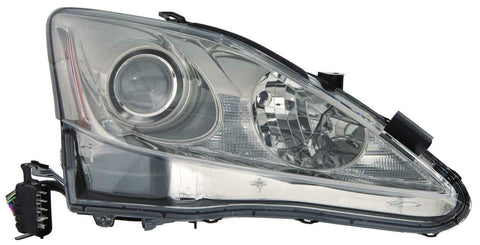 For Lexus IS 250/ 350 2009 2010 Headlight Halogen Passenger Side CAPA Certified 81130-53400 LX2519125C