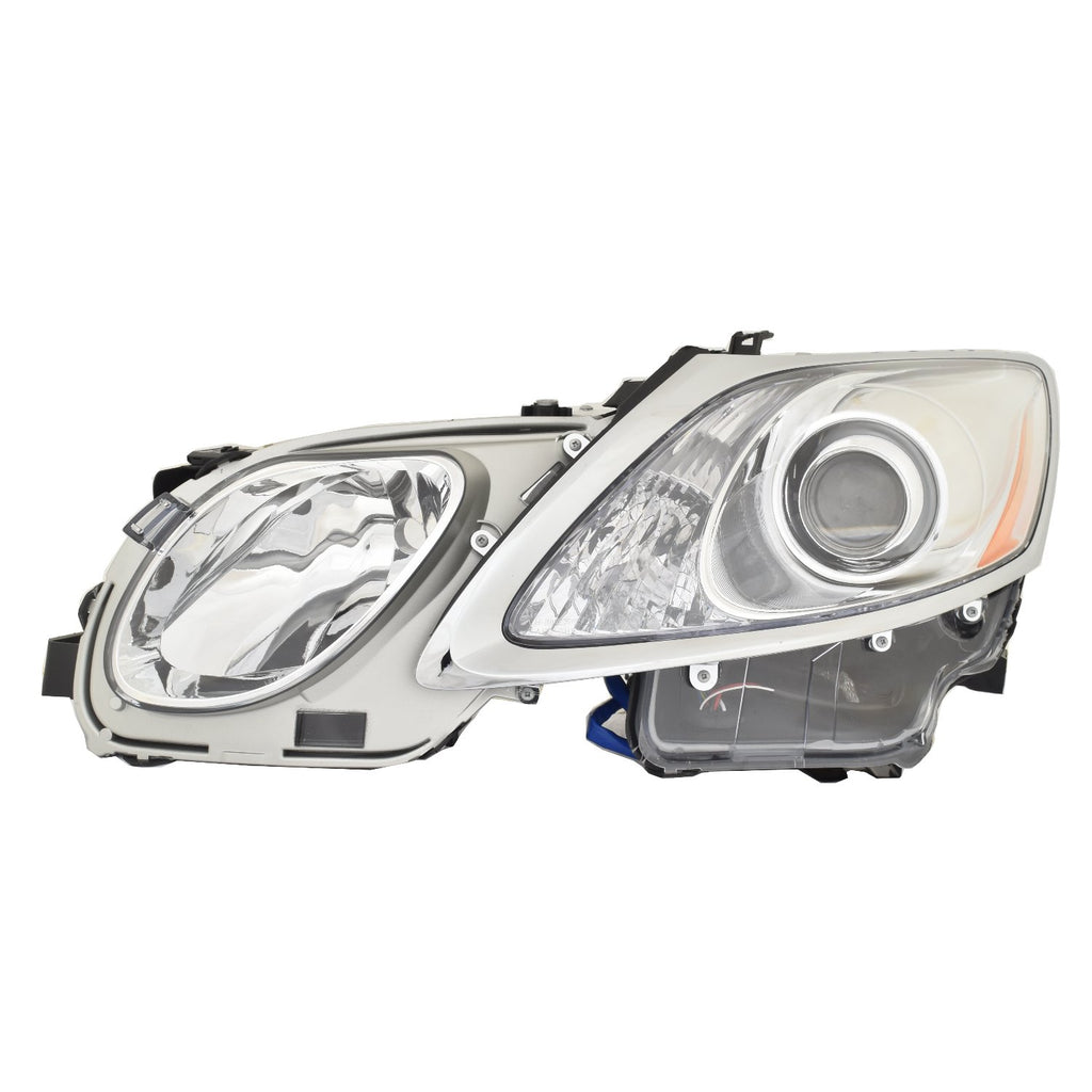 For Lexus GS 300/ 350/ 430/ 460 2007 08 09 10 2011 Headlight w/ ADAPTIVE FrontLIGHT CONTROL Headlight w/o Headlight WASHER Driver Side CAPA Certified 81070-30B52 LX2518164C