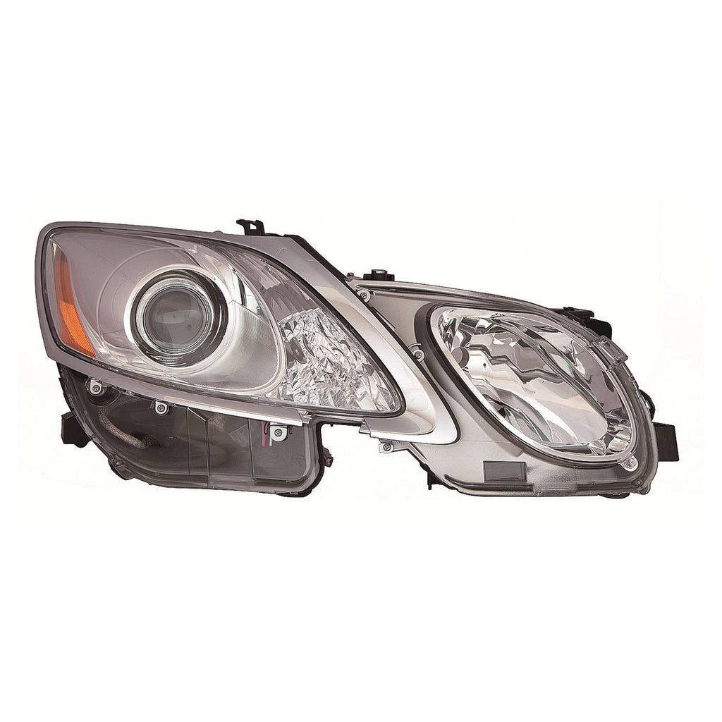 For Lexus GS 300/ 350/ 430/ 460 2007 08 09 10 2011 Headlight w/o ADP Headlight w/ Headlight WASHER Passenger Side CAPA Certified 81140-30B71 LX2519156C